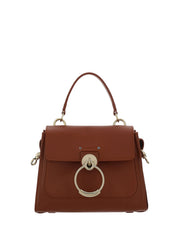 Chloé Elegant Sepia Brown Calfskin Shoulder Handbag - Shoulder Bags