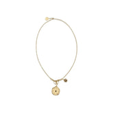 Chloé Gold Brass Necklace - One Size