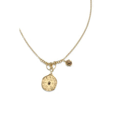 Chloé Gold Brass Necklace - One Size