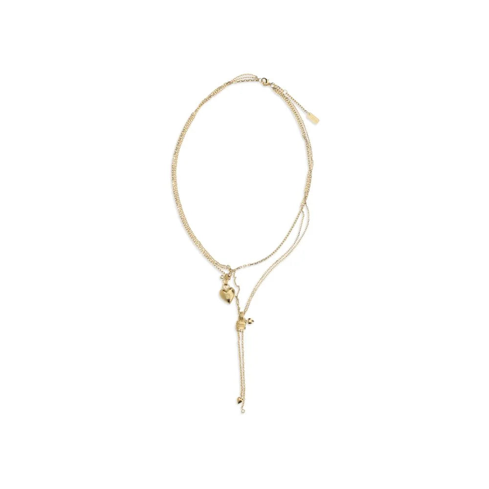 Chloé Goldfarbene Brass-Kette - Einheitsgröße