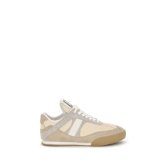 Chloé Gray Calf Leather Bos Taurus Athletic Sneakers