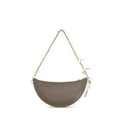 Chloé Gray Calf Leather Bos Taurus Shoulder Bag