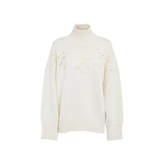 Chloé Knitted Wool Sweater - S - Sweaters