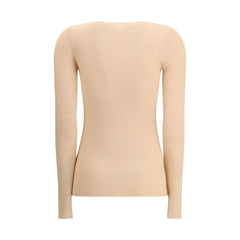 Chloé Merino Wool Henley Sweater - Sweaters