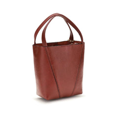 Chloé Mehrfarbige Kalbsleder-Bos-Taurus-Schultertasche