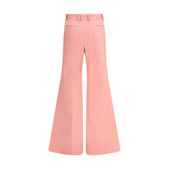 Chloé Multicolor Cotton Flared Pants - IT38 | S