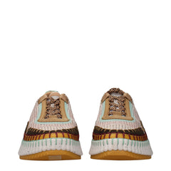 Chloé Multicolor Fabric Chunky Sneakers - EU40/US10