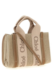 Chloé Multicolor Linen Handbag