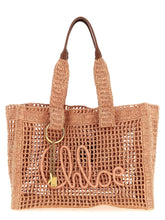 Chloé Multicolor Raffia Tote Bag
