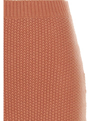 Chloé Orange Cashmere Mini Skirt - S