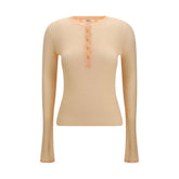 Chloé Orange Wool Oves Aries Sweatshirt - S