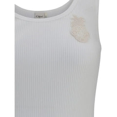 Chloé Ribbed jersey Top - M