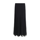 Chloé Silk Long Skirt - IT38 | S