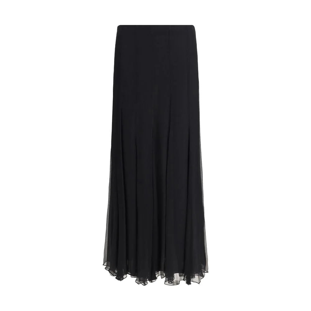 Chloé Silk Long Skirt - Skirts