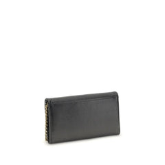 Chloé Spin Wallet with Flap and Chain - Wallets