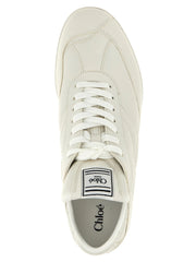 Chloé White Leather Sneakers - EU36/US6