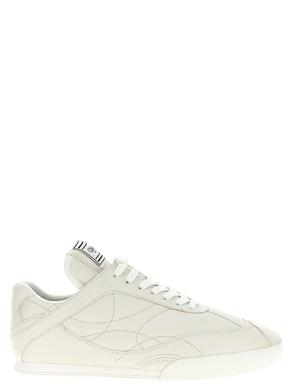 Chloé White Leather Sneakers - EU36/US6