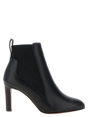 Christian Louboutin Black Calfskin Ankle Boots - EU36/US6