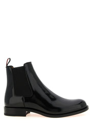 Christian Louboutin Black Calfskin Chelsea Boots