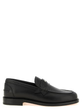 Christian Louboutin Black Calfskin Slip-On Loafers