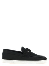 Christian Louboutin Svart Kalveskinn Slip-On Loafers