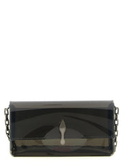 Christian Louboutin Black Pvc Clutch Bag