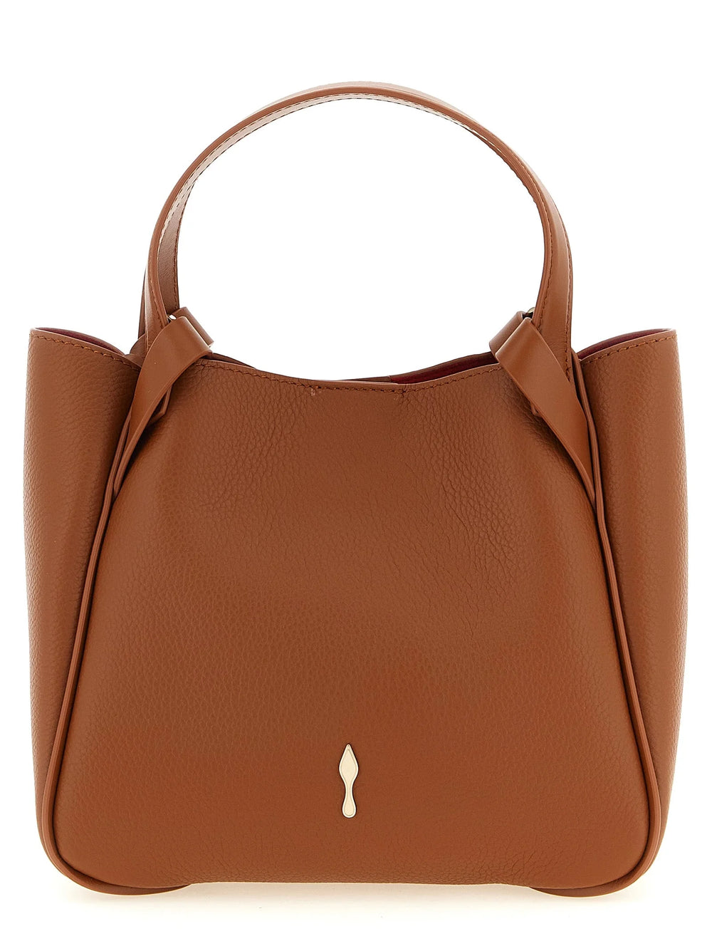 Christian Louboutin Brown Calfskin Tote Bag