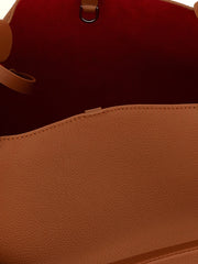 Christian Louboutin Brown Calfskin Tote Bag