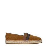 Christian Louboutin Brown Leather Espadrilles - EU42/US9