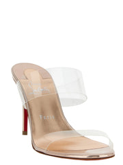 Christian Louboutin Multicolor Calfskin Stiletto Heel Sandals - EU36/US6