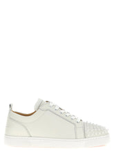 Christian Louboutin White Calfskin Low Top Sneakers