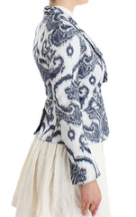 Christian Pellizzari Blue White Blazer Suit Jacket - IT40 | XS - Sport Jackets