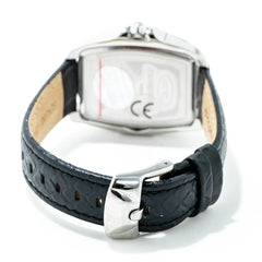 Chronotech Black Leather Watch - Watches