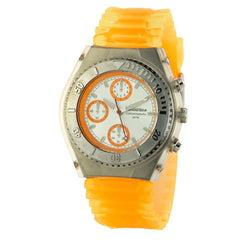 Chronotech Orange Rubber Watch - Watches
