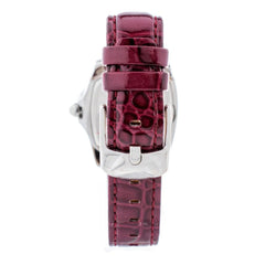 Chronotech Red Leather Watch - Watches