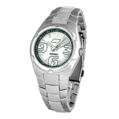 Chronotech Silver Polycarbonate Watch