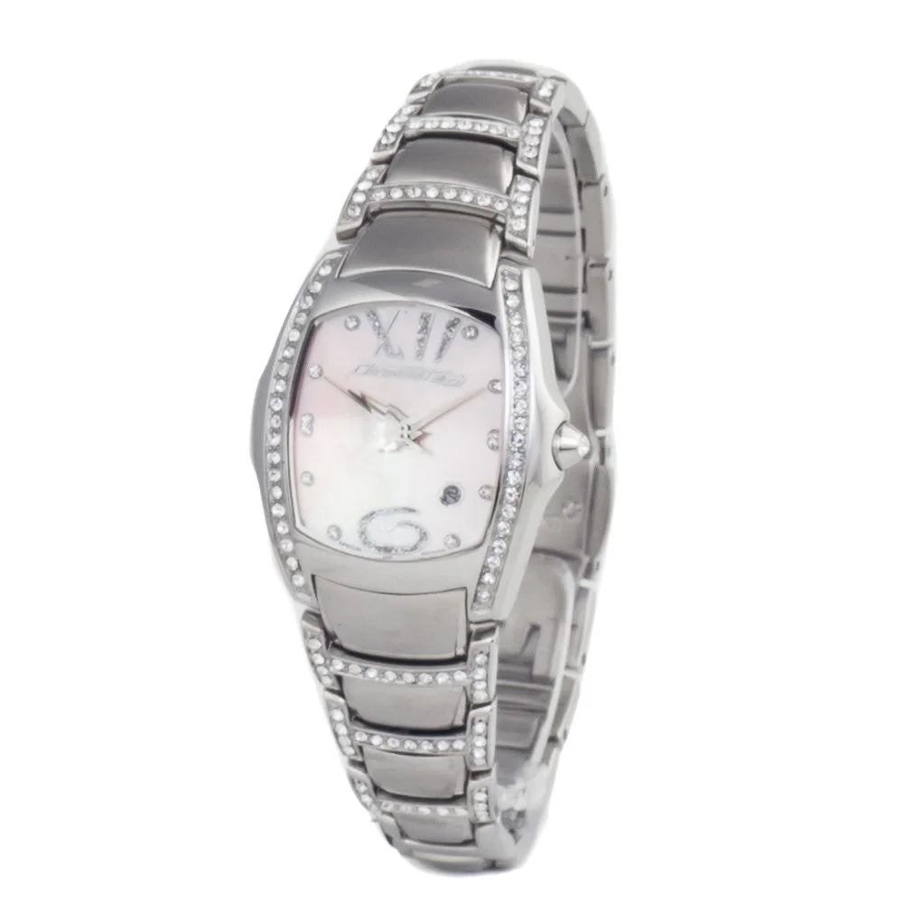 Chronotech Silver Stainless Steel Watch