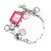 Chronotech Silver Stainless Steel Watch