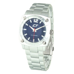 Chronotech Silver Stainless Steel Watch