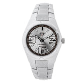 Chronotech Silver Stainless Steel Watch