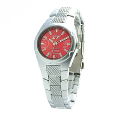 Chronotech Silver Stainless Steel Watch