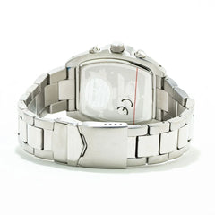 Chronotech Silver Stainless Steel Watch