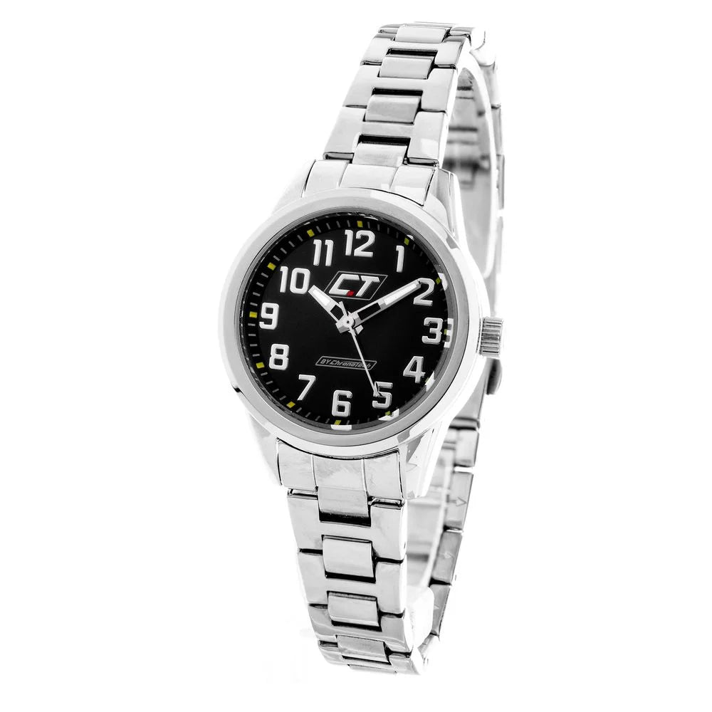 Chronotech Silver Stainless Steel Watch - Watches