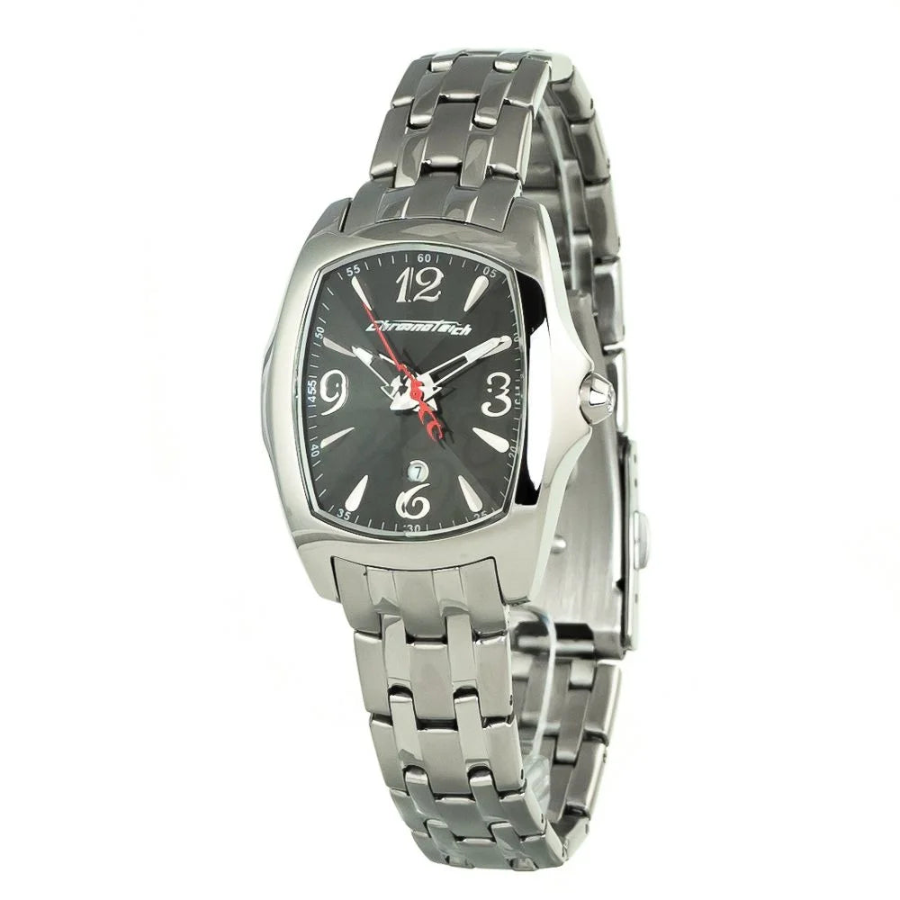Chronotech Silver Stainless Steel Watch - Watches