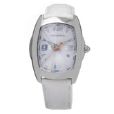 Chronotech White Leather Watch - Watches