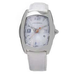 Chronotech White Leather Watch - Watches