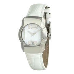 Chronotech White Leather Watch - Watches