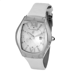 Chronotech White Leather Watch - Watches