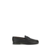 Church’s Black Calf Leather Bos Taurus Slip-On Loafers