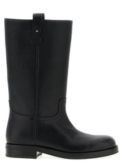 Church’s Black Calfskin Over The Knee